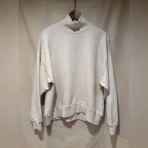 FRAME cotton terry top M
